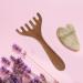 PATKAW Wooden Scalp Massager & Gua Sha - Handheld Head Neck & Face Comb for Ultimate Relaxation - Buy Online on GoSupps.com