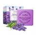 Zimoer Lavender Soap Natural Soap with Essential Oils 2 Pcs Moisturizing Hand Soap Solid Soap 100g for Hair Face Body Handmade Soap for Bathroom Wash