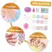 Healeved Kids Nail Kit 5 Sets toddler nail polish child toddler Nail set decorate kids nail stickers Toy plastic nail polish age 8-12 nail manicure toy suite manual 3d - Buy Online on GoSupps.com