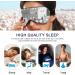 Haskirky Light Blocking Eye Mask - Adjustable Unisex Travel Mask for Deep Sleep, Yoga, and Meditation - Breathable & Comfortable - Cat Grey - Buy Online on GoSupps.com