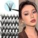 280PCS D Curl Eyelash Extension Kit - Natural Reusable Lash Clusters 9-15MM Mix for DIY at Home | 30D & 40D Options - Buy Online on GoSupps.com