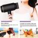 Mini Kids Cordless Hair Dryer Rechargeable Travel Hairdryer with Hot and Cold Air Low Noise Baby Small Blow Dryers Foldable Compact Blow Dryer for Home - Buy Online on GoSupps.com