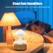 Cloud Diffuser with Rain Colorful Raining Cloud Night Light | Colorful Remote Control Raining Cloud Night Light with Charging Cable for Workplace Ch08 Wood Grain With Remote Control - Buy Online on GoSupps.com