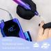 Atopskins Electric Nail Drill Kit 6 in 1 40000RPM Cordless Manicure Set for Acrylic Gel 4000mAh Rechargeable Efile Nail Grinder Speed Adjustable Fingernail Drill Professional Nail Tool LCD Purple Blue - Buy Online on GoSupps.com