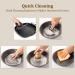 7-Piece Cast Iron Cleaner Set with Stainless Steel Chainmail Scrubber, Bamboo Dish Brush, Hot Handle Holder, Grill Scrapers, Kitchen Towel & Wall Hook - Buy Online on GoSupps.com