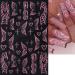 6 Sheets 5D Pink Butterfly Nail Stickers for Nail Art Heart Nail Decals Nail Stickers Self-Adhesive Pegatinas U as Flowers Heart Stickers Design Decoration Accessories for Daily Glitter - Buy Online on GoSupps.com