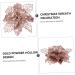 STOBAZA 3 Sets 12pcs Christmas Hollow Flower Christmas Glitter Simulated Wreath Flowers 16c Jesus Pe Blush - Buy Online on GoSupps.com