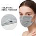Wecolor 100 Pcs Gray Disposable 3-Ply Face Masks for Home, School & Office - Buy Online on GoSupps.com