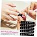 HEASOME 100 Sheets Nail Protector For Gel Polish care manicure tool Protective agent Nail Protector Cover safety mask patch Cuticle Protector For Nail Painting adhesive tape - Buy Online on GoSupps.com