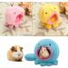 Octopus Shape Rat Hamster Bird Squirrel Warm Soft Bed Pet Toy House Cage You PICK - Pink - Buy Online on GoSupps.com