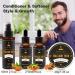 Men's Beard Grooming Kit - Wash, Oil, Balm, Comb, Brush, Scissor - 100% Pure & Organic - Buy Online on GoSupps.com