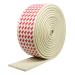 Baby Proofing 16.4ft Edge Corner Protector with 3M Strong Adhesive Double Sided Tape, Extra-Wide Soft Safety Guards Proof Foam Padding Furniture Bumper or Table, Fireplace, Sharp Edge, Cream