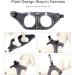 Suredoo Dog Harness for Small Dogs with Leash - Reflective Breathable & Anti-Training - Gray Checkered Design - Ideal for Small to Medium Dogs - Buy Online on GoSupps.com