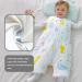 Mosebears Baby Organic Cotton Sleeping Bag | All Seasons | 2.5 Tog | Various Sizes - Buy Online on GoSupps.com