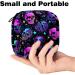 Large Capacity Storage Bags for Women's Bandages & Menstrual Cup - Travel Organizer with American Flag Design - 4.7x6.6x6.6 - Buy Online on GoSupps.com