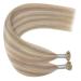 Ugeat Keratin Extensions | Real Hair Flat Tip 45cm | Ash Blonde & Bleached Blonde | 50g/50 Strands 18 #18P613 - International Shipping Available - Buy Online on GoSupps.com