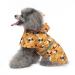 KTHZI Dog Raincoat Adjustable Pet Waterproof and Windproof Clothes Lightweight Rain Jacket Poncho for Hoodies with Strip Reflective(Bee,Medium,Y44) Medium Bee