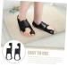 PLAFOPE Hallux Valgus Wrist Thumb Brace - Hammer Toe Straightener & Bunion Separator with Metatarsal Pads - Black - Buy Online on GoSupps.com