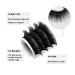 High-Quality Matte Black Eyelash Extensions - Classic Soft Natural 0.07mm D Curl | Professional Semi-Permanent Supplies - 12mm Length - Buy Online on GoSupps.com