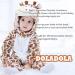 Doladola Unisex Baby Giraffe Romper | Flannel One Piece Pyjamas | Spring/Autumn | 3.5-4.5 Years - Buy Online on GoSupps.com