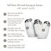 Geske SmartAppGuided Microcurrent Face Lifter | 6-in-1 Anti-Aging Device | Facial Lifting & Jawline Trainer | Effective Wrinkle & Double Chin Remover | International Shipping Available - Buy Online on GoSupps.com
