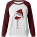 Womens Christmas Snowman Penguin Print Sweatshirt - Comfy Winter Pullover - Buy Online on GoSupps.com