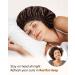 Shop Mikimini Satin Hood 2-Pack for Men & Women - Turnable Double-Layer Silk Sleep Hood for Curly Hair & Braids - Adjustable XL (Chocolate/Silver) - Buy Online on GoSupps.com
