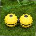 Magiclulu Massage Balls - Pressure Relief & Decompression Toys | Outdoor Transport 7.36x3.56cm Yellow - Buy Online on GoSupps.com