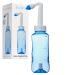 ECLAT Nasal Rinse Bottle - Gentle Pressure Nasal Irrigation, Total Control Smart Auto Flow On/Off Valve, BPA-Free Nose Wash Cleaner Sinus Clearer for Kids & Adults (300mL, Bottle Only)