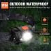 Hosonic LED Headlamp - Waterproof Red & White Light 4 Modes AAA Battery Perfect for Camping Running & Fishing - Ideal for Adults & Children - Buy Online on GoSupps.com