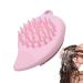 Samuliy Face Washer Silicone Face Washer Double Sided Silicone Face Scrub Brush Manual Hair Scrub for Men and Women Skin Care Face Brushes for Sensitive Dry Solid Powder