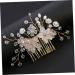 minkissy Comb for Bridal Crystal Hair Comb Bridal Hair Comb Wedding Bride Hair Accessories - Buy Online on GoSupps.com
