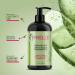 Rosemary Mint Shampoo Leave in Conditioner Set with Travel Bottle 2pcs - Buy Online on GoSupps.com