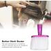 Barber Neck Duster Brush Electroplated Barber Cleaning Brush with Nylon Bristles Easy Using Salon Home Neck Cleaning Duster Brush for Hair Cutting Practical Gift for Hairdresser Dad Husband - Buy Online on GoSupps.com