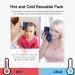 BICAREE Ice Cold Pack Reusable Ice Bags Hot Water Bag for Hot & Cold Therapy and Pain Relief with Cover No-Leak Elastic Breathable Ice Bag Size 6" Blue classic 6'' - Buy Online on GoSupps.com