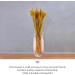 TOPBATHY Wheat Ear 100pcs Dried Wheat Ears Bouquet Props Dried Flowers. Desktop Wheat Ears Decor Yellow 52X10CM - Buy Online on GoSupps.com