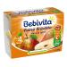 Bebivita Pear and Apple Puree - Pack of 6 (6 x 4 x 100g) - Imported Baby Food for International Shipping - Buy Online on GoSupps.com