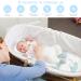 Hocaies 100% Cotton Stroller Mattress Cover & Clamping Sheet for Baby - Fits 78x36cm/80x40cm Moses Baskets | Elephant Design - Buy Online on GoSupps.com