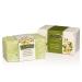 Rose Jasmine Exfoliating Soap Sponge Cleansing Soap Bar and a Gentle Exfoliating Sponge in One 14+ Uses Body Soap Sponge with Natural Jasmine Extract