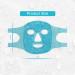 Blue Gel Beads Face Mask for Dark Circles & Puffy Eyes - Hot Cold Compress for Skin Care and Headache Relief - Buy Online on GoSupps.com