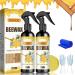 Natural Micro-Molecularized Beeswax Spray Ouhoe Beeswax Spray Furniture Polish Bees Wax Furniture Polish And Cleaner for Wood Floors and Furniture (2PCS)
