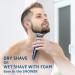 Pro Grooming UltraOneBlade Trimmer for Men - Cordless Waterproof Electric Razor for Beard Mustache & Hair Length Adjustment - Precision Grooming Tool - Buy Online on GoSupps.com