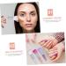 9 Pieces Makeup with Transparent Handle Nail Brush Makeup Brush Powder Makeup Brush Blush for Cheeks Foundation Brush Makeup Accessory Diamond Makeup Tools - Buy Online on GoSupps.com