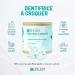 Chewable Toothpaste - Natural & Vegan - Fluoride-Free - Made in France - 60 Tablets in Metal Box - Zero Waste Mint Flavor - Eco-Friendly Solid Toothpaste - Buy Online on GoSupps.com