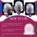 Canlierr Hair Coloring Highlighting Cap Kit with Hook and Gloves - Reusable Silicone Accessories for Salon & Home Use - Buy Online on GoSupps.com