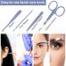 12-Part Stainless Steel Manicure Set for Men & Women - Professional Nail Care & Pedicure Kit - Perfect for Travel - Duaiu Blue - Buy Online on GoSupps.com