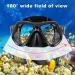 DIPUKI Adult Snorkeling Gear Set - Scuba Diving Mask with Dry Snorkel, Swimming Glasses, Nose Cover - 2 Pack (Black+Pink) - Ideal for Youth Free Diving - Buy Online on GoSupps.com