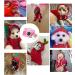 Xiaoyu Dog Hoodies - Warm Sweatshirt Coat for Puppies | Autumn Winter Fruit Hood Red XL - Buy Online on GoSupps.com