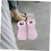 FOMIYES Heated Foot Warmer Slippers - USB Rechargeable Plush Shoes for Winter | Electric Heater & Thermal Supplies for Women - Pink - Buy Online on GoSupps.com