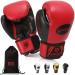 WARLORD Muay Thai Gloves Boxing Gloves for Men Boxing Gloves Women Muay Thai MMA Gloves Men Boxing Equipment Punching Bag Training, Kickboxing Gloves Boxing Equipment Boxing Bag Heavy Bag Gloves 16 oz 16 oz Red